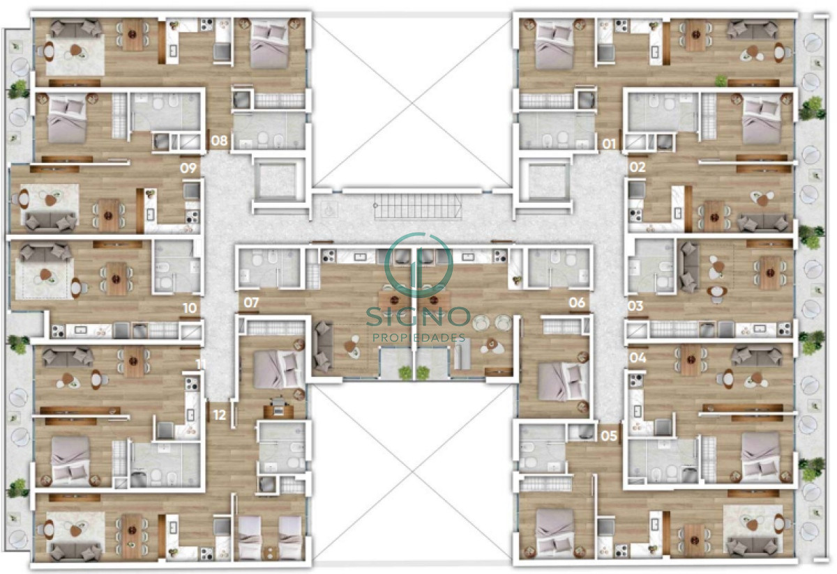 Apartamento ID.2175 - Venta en cordon estrena hoy dos dormitorios