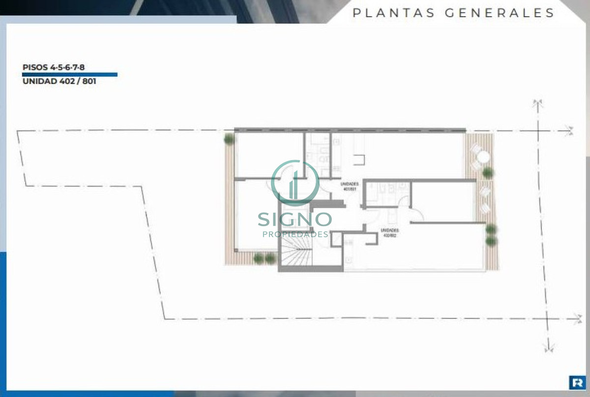 Apartamento ID.1230 - Apartamento a estrenar en Punta Carretas 2 dormitorios 1 baño