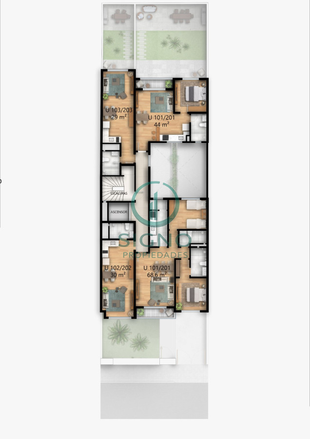 Apartamento ID.2325 - Oportunidad 2D en Buceo
