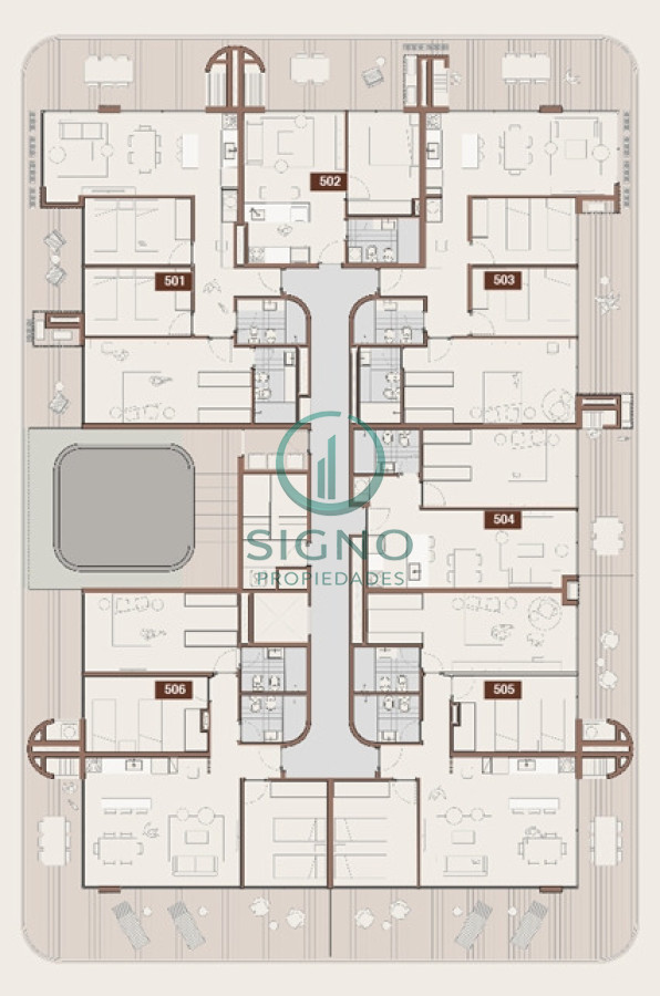 Apartamento ID.2673 - Vendo apartamento 1 dormitorio Lago Calcagno