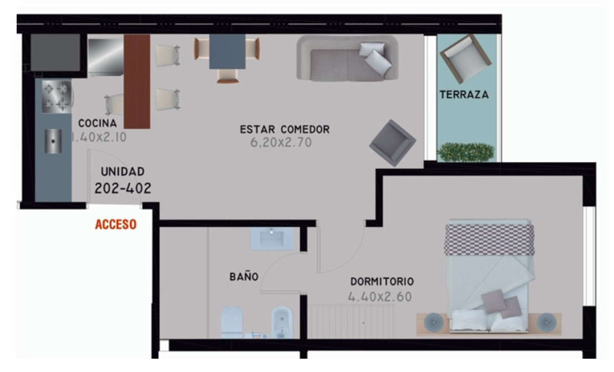 Vendo apartamento con renta en La Blanqueada INVERSORES