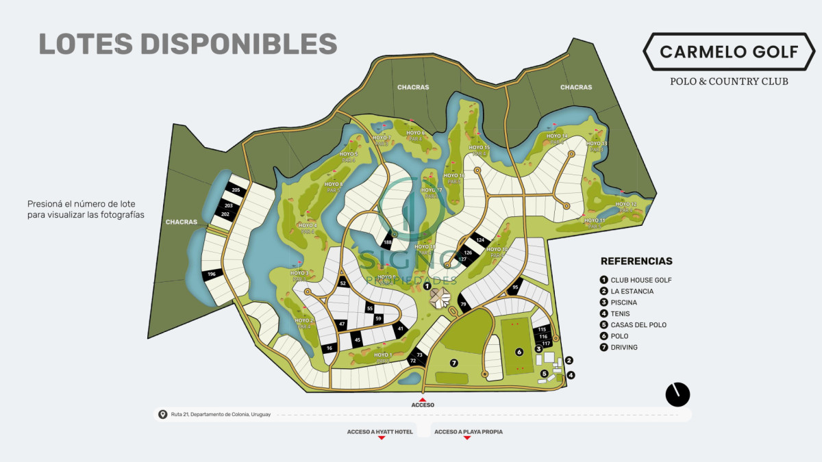 Terreno ID.2682 - Vendo últimos lotes en  Carmelo Golf