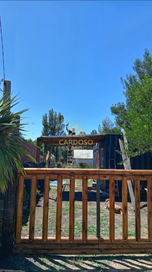 Casa ID.209 - En venta terreno con casa contenedor en la Bota, Manantiales