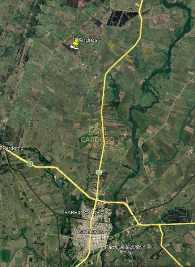 Chacra ID.33 - Se vende chacra de 9,5 has, cerca de san Carlos