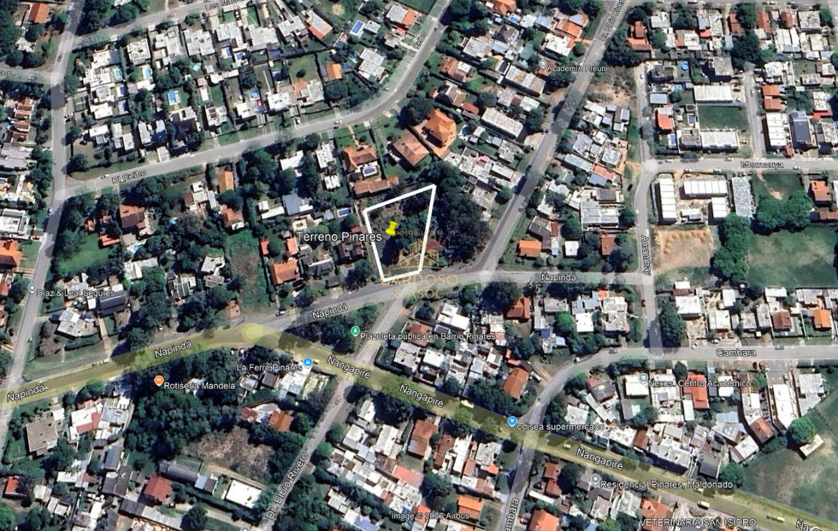 Terreno ID.81 - Se Vende Terreno en barrio Pinares, Maldonado.