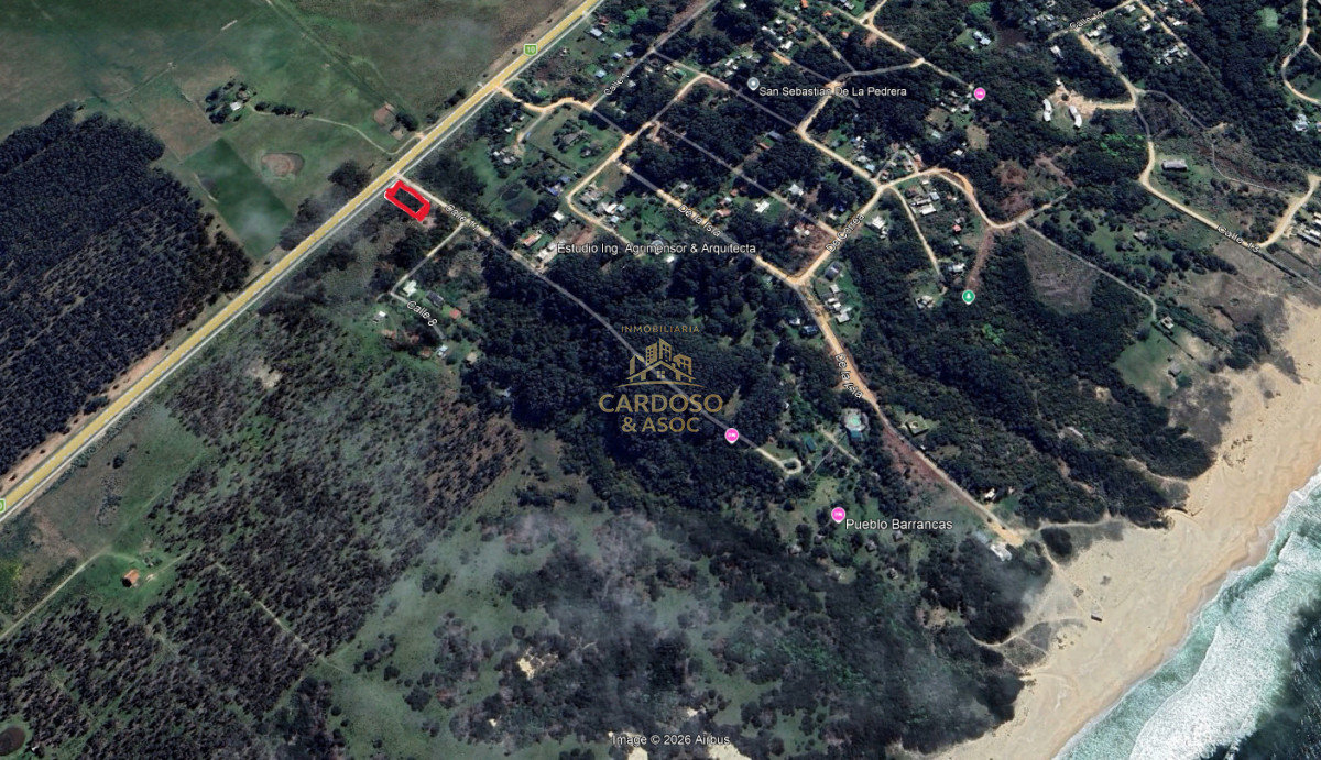 Terreno ID.218 - Terreno en venta Ruta N°10, San Sebastián de la Pedrera, Rocha.