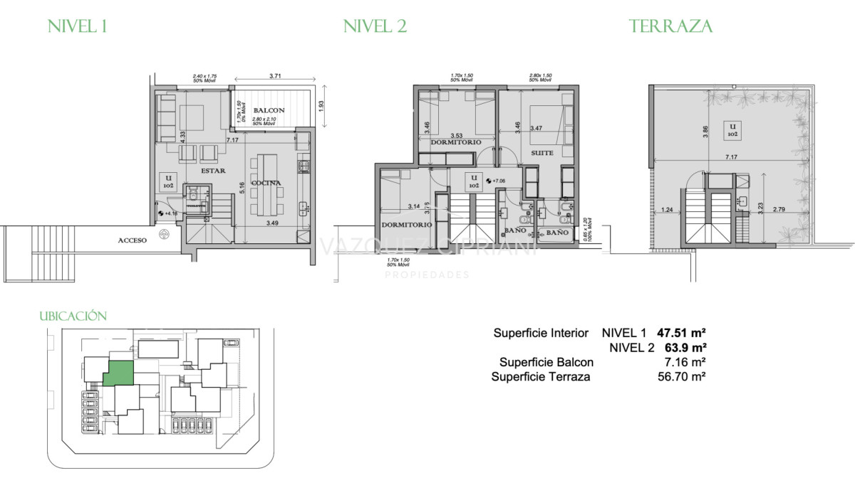 Apartamento ID.31 - Alquiler Anual departamento de 3 dormitorios en La Barra