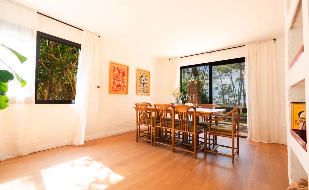 Casa ID.55 - Alquiler de verano Casa de 3 Dormitorios en Montoya, La Barra