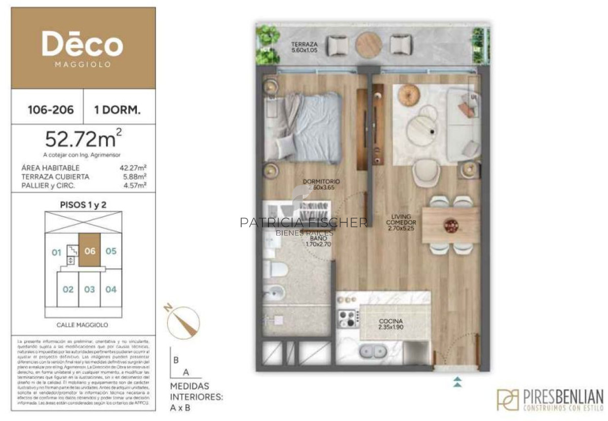 Apartamento ID.193 - Donde la ciudad se detiene - Venta Ap.Parque Rodo 1D Terraza Amenities 