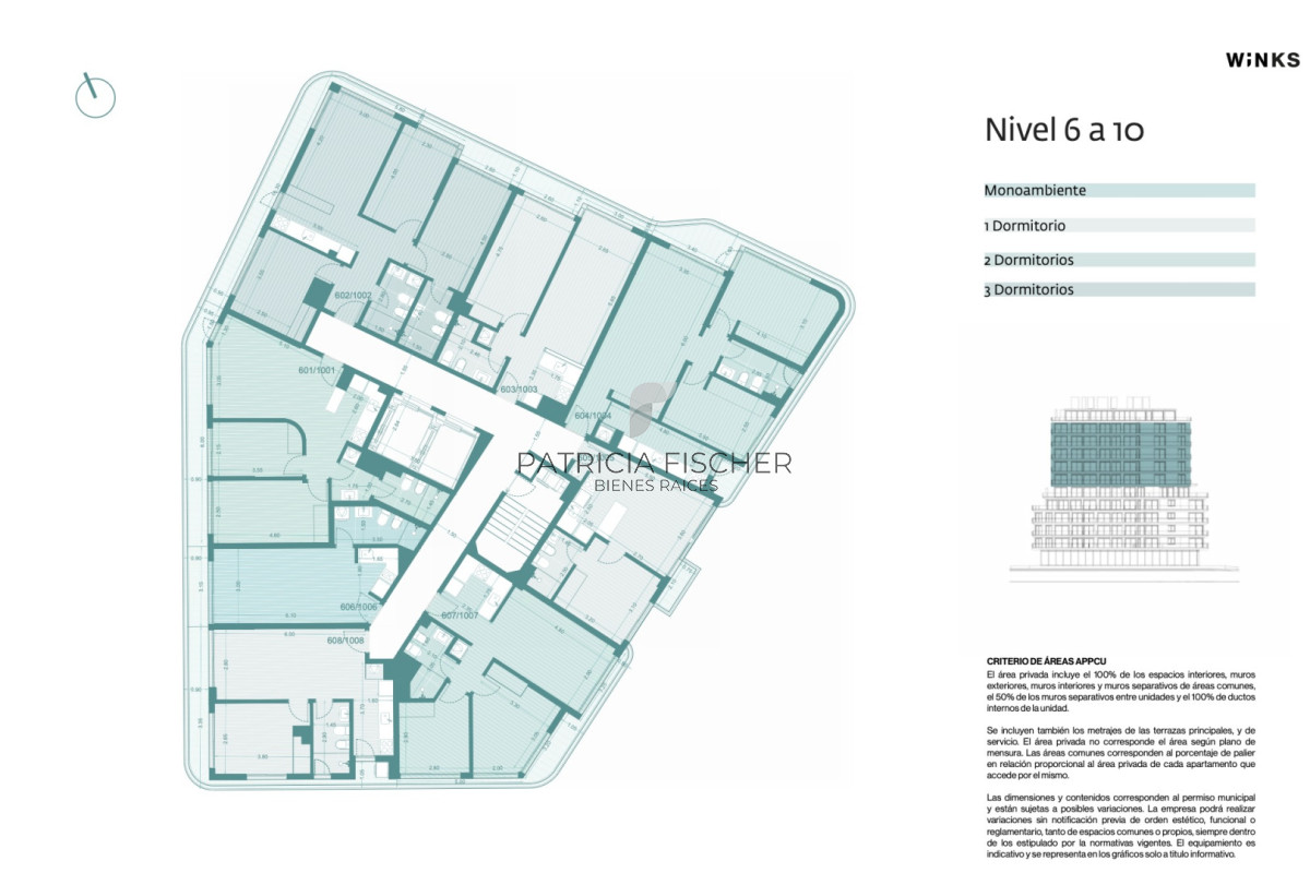 Apartamento ID.179 - Ubicación que hace la diferencia - Venta Carrasco Este 1D garage piso 6 Amenities Vista rambla Ley ANV 