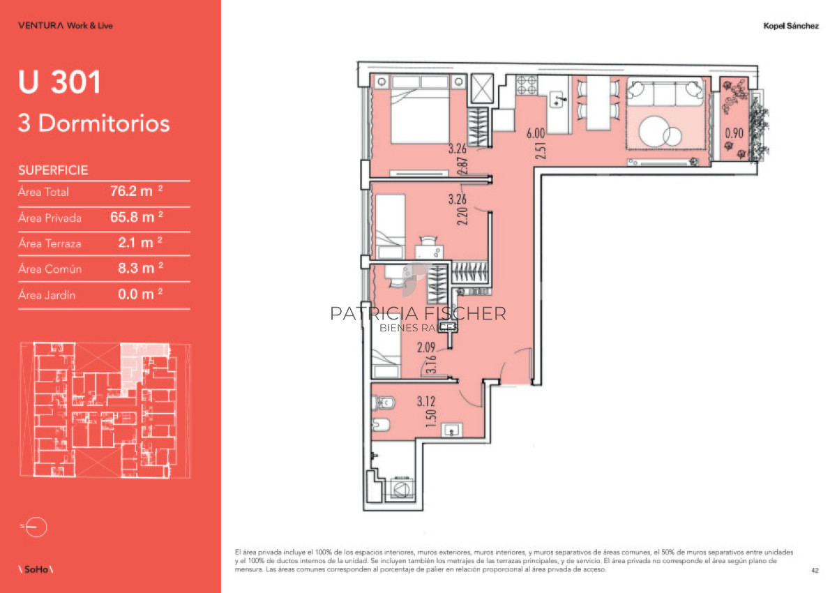 Apartamento ID.246 - Donde Montevideo se expresa - Venta Ap.Palermo 3D 1B Frente Terraza Amenities Ley ANV