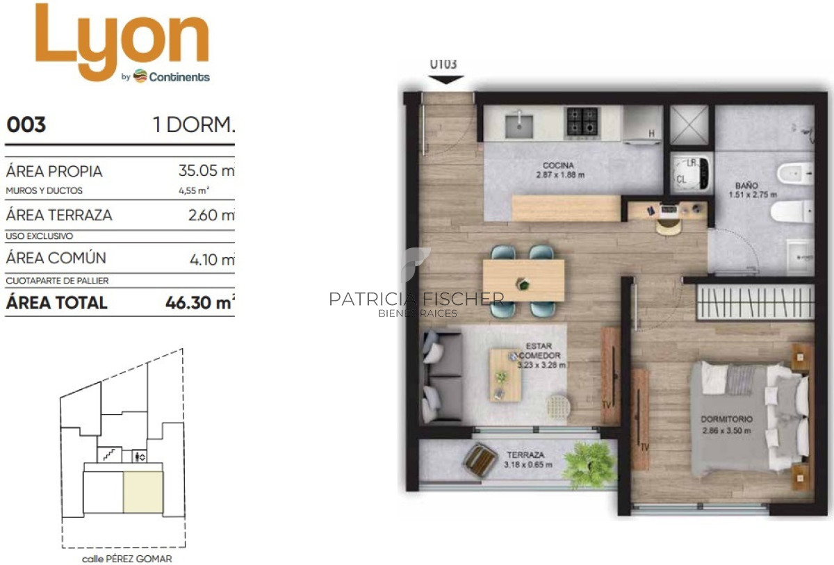 Apartamento ID.208 - Invertir en Malvín - Venta Ap. 1D 1B Terraza Amenities