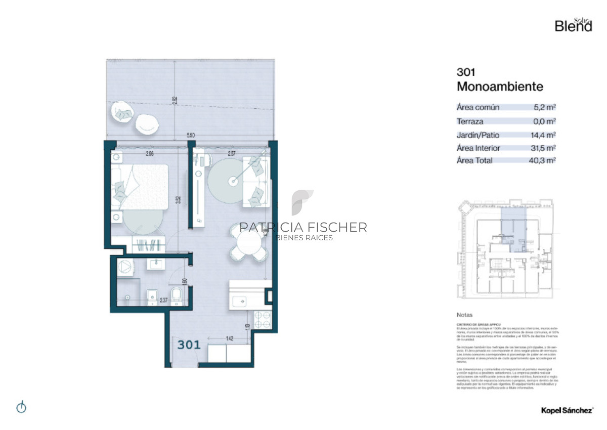 Apartamento ID.260 - Vivi en Soho - Venta Ap.Palermo Loft al frente Terraza 14m2 Amenities