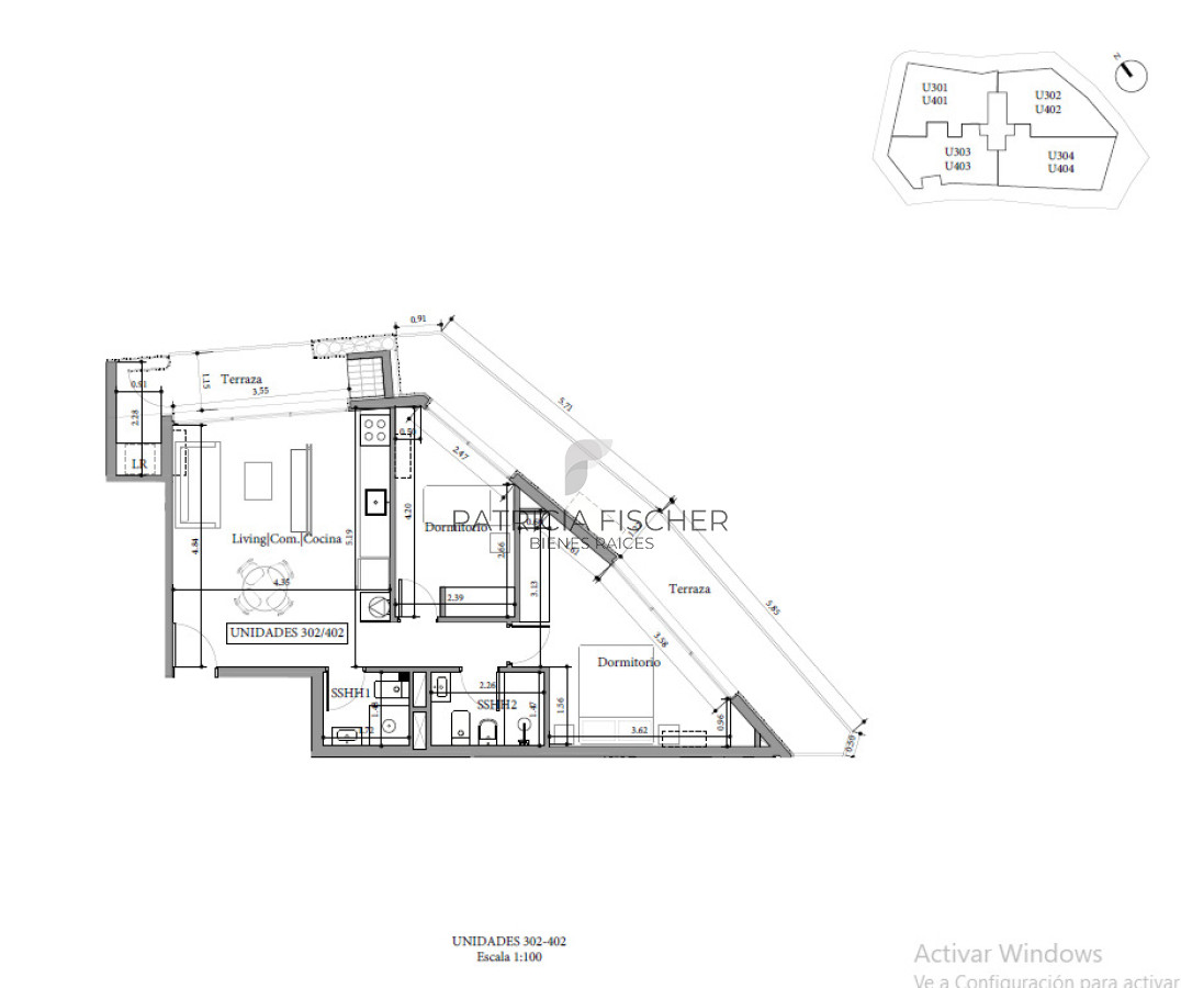 Apartamento ID.181 - Barrio Jardin - Venta Ap.Parque Rodó 2D 2B Gran Terraza equipamiento Amenities 