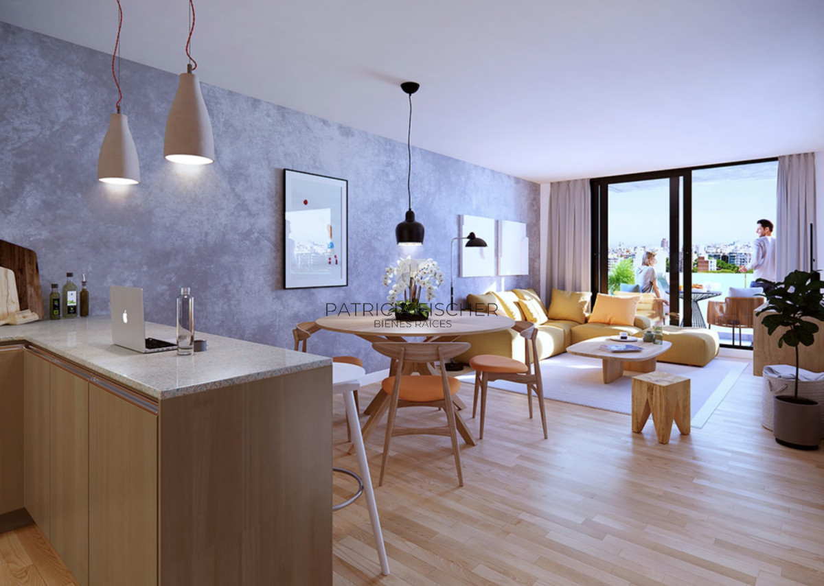 Apartamento ID.269 - Pura vida urbana - Venta Ap.Pocitos 1D piso alto Terraza Amenities 