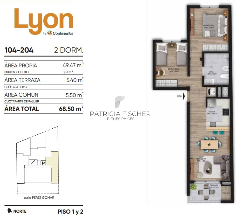 Apartamento ID.206 - Invertir en Malvín - Venta Ap.2D 1B Terraza Amenities