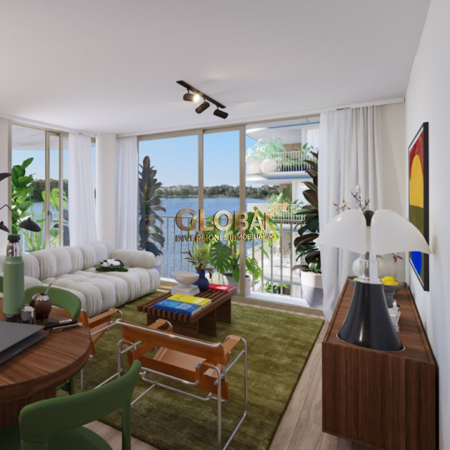 Apartamento ID.4355 - Venta de Apartamento de 3 Dormitorios frente a Lago Calcagno