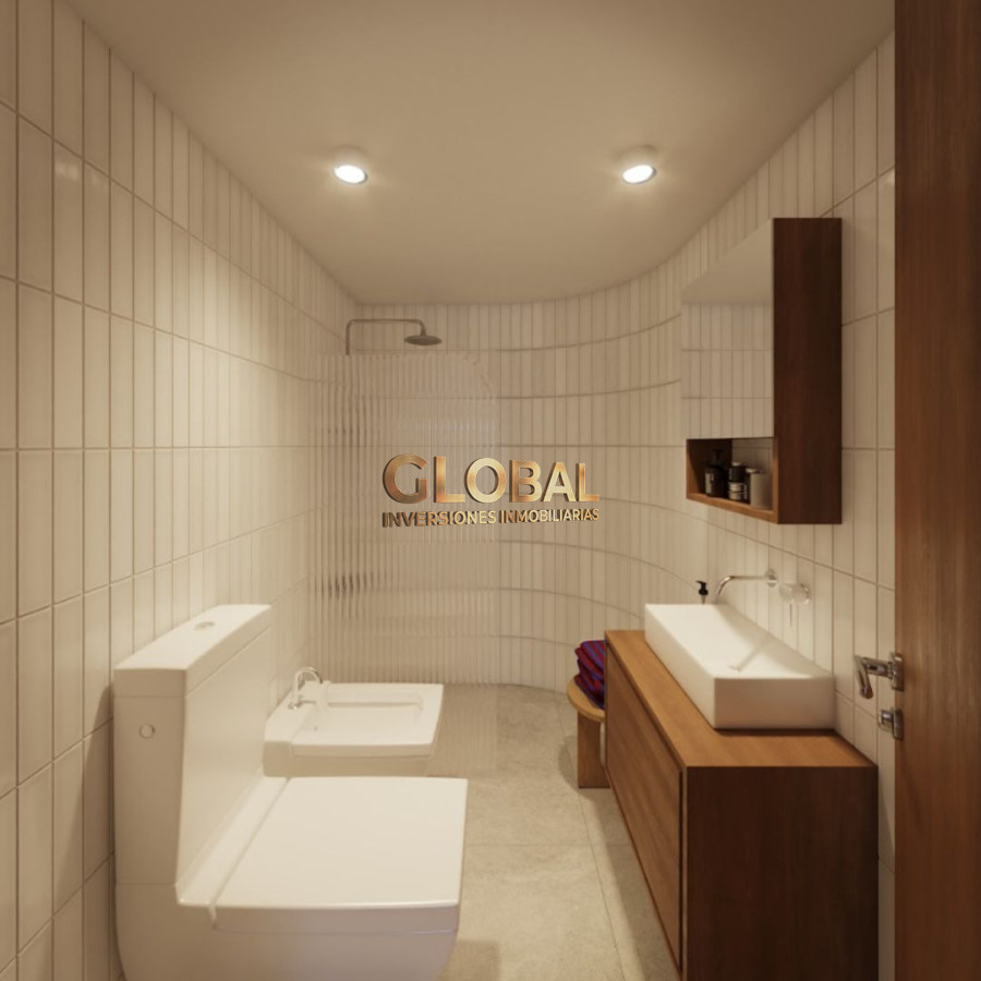 Apartamento ID.4355 - Venta de Apartamento de 3 Dormitorios frente a Lago Calcagno