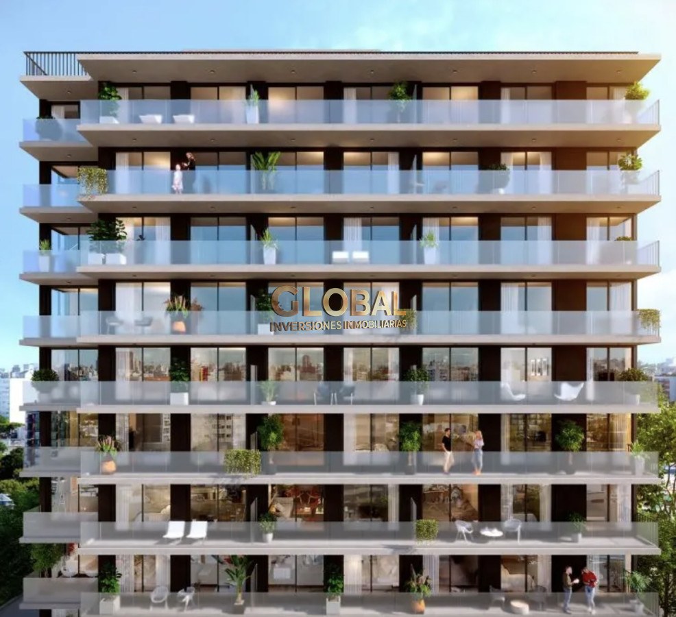 Apartamento ID.4240 - Viví Punta Carretas - Venta Ap. 2D 2B Suite Terraza al frente piso 4 Amenities Entrega Inmediata