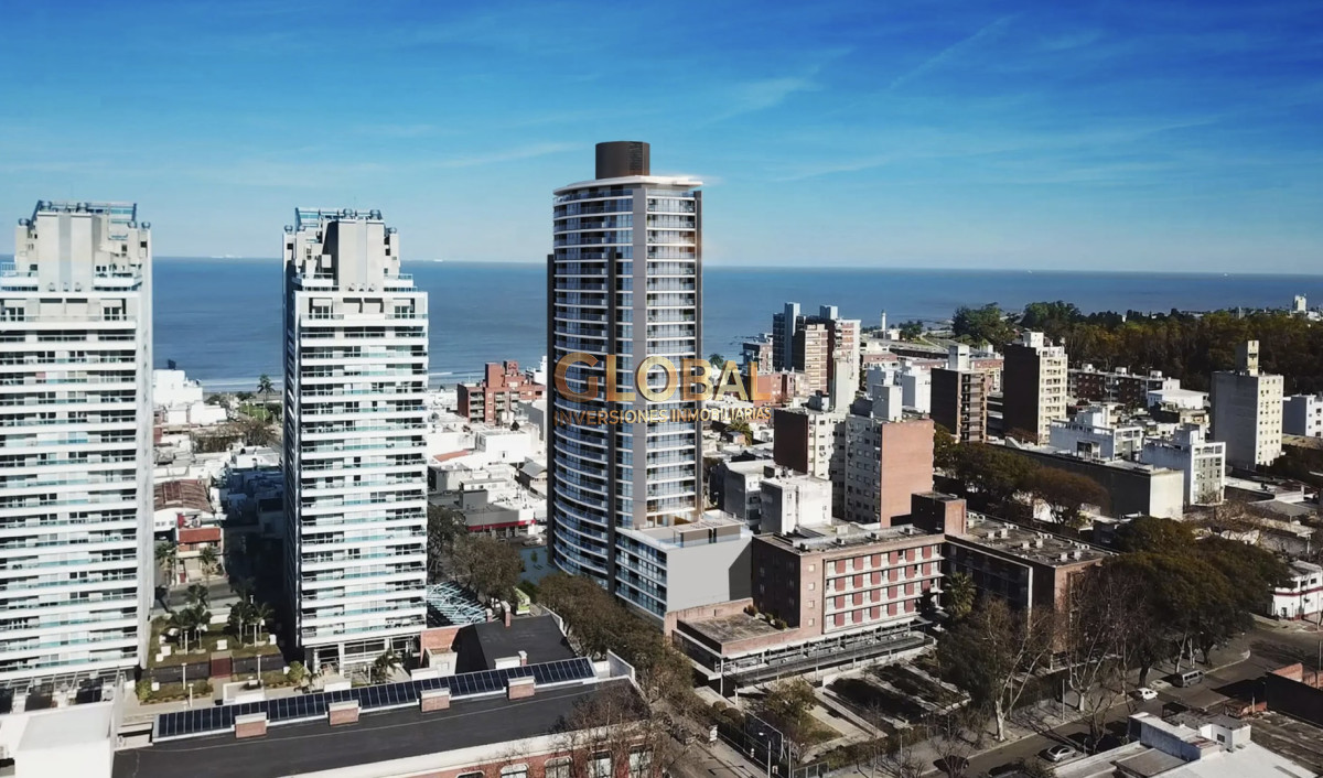 Apartamento ID.4301 - Vivir en altura - Venta Ap.Buceo 3D 3B Suite Garage vista al mar piso 26 Amenities