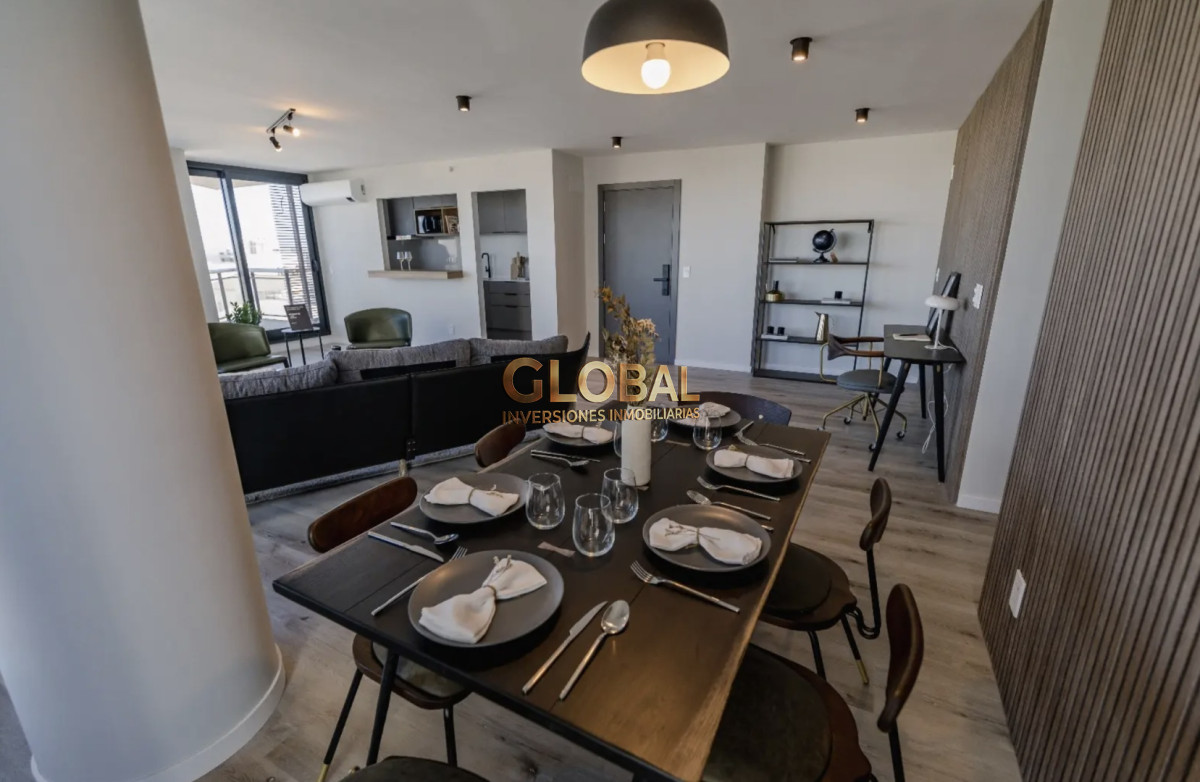 Apartamento ID.4301 - Vivir en altura - Venta Ap.Buceo 3D 3B Suite Garage vista al mar piso 26 Amenities