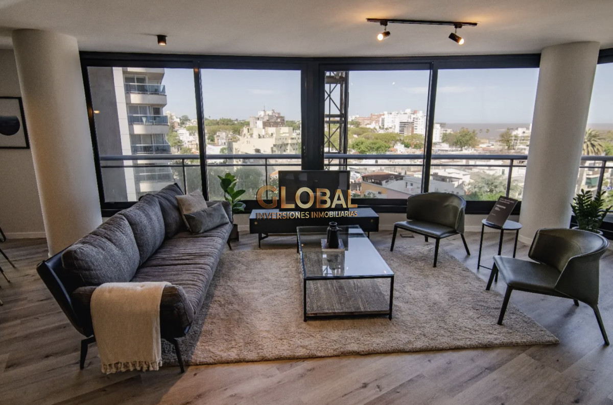 Apartamento ID.4301 - Vivir en altura - Venta Ap.Buceo 3D 3B Suite Garage vista al mar piso 26 Amenities