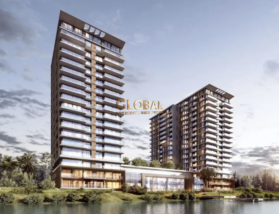Apartamento ID.4446 - Vivir frente al lago, a minutos de todo - Venta C.de la Costa 3D 2B Suite Terraza Vista al lago Amenities 