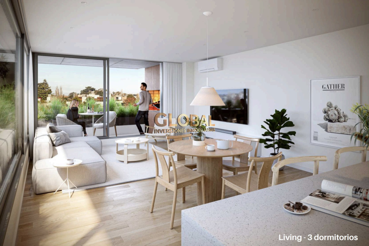 Apartamento ID.4463 - Diseño, confort y ubicación - Venta Ap. Barra de Carrasco 3D 2B Suite Terraza 49m2 y parrillero Amenities Bajo ley ANV 