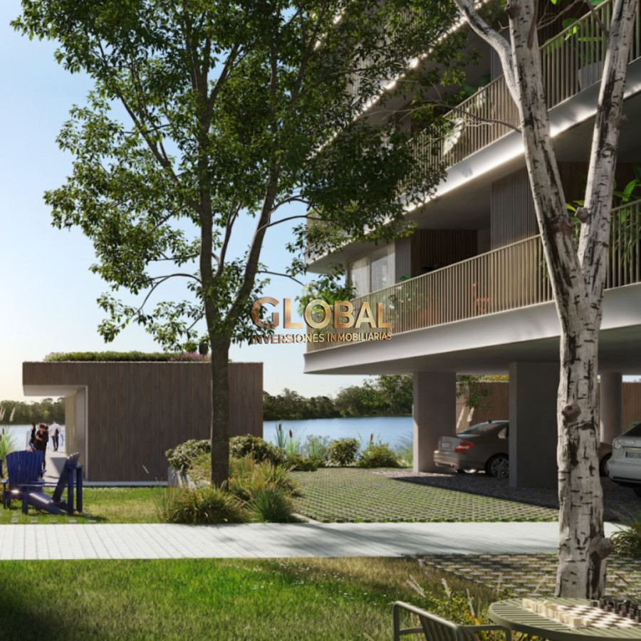 Apartamento ID.4355 - Venta de Apartamento de 3 Dormitorios frente a Lago Calcagno