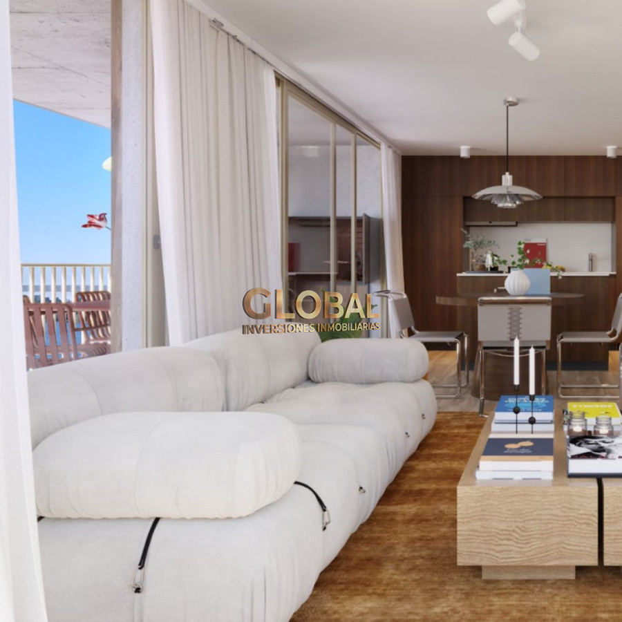 Apartamento ID.4355 - Venta de Apartamento de 3 Dormitorios frente a Lago Calcagno
