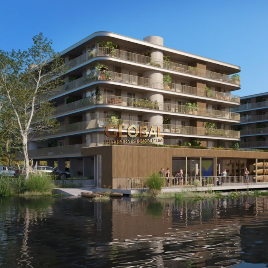 Apartamento ID.4355 - Venta de Apartamento de 3 Dormitorios frente a Lago Calcagno