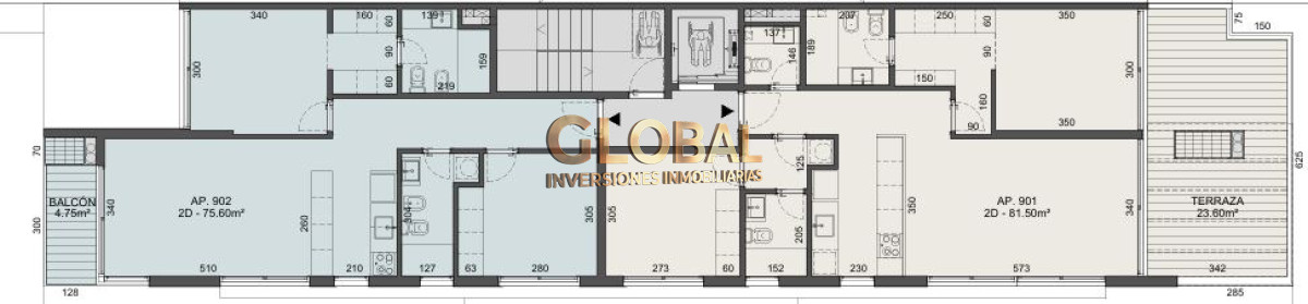 Apartamento ID.4338 - Vivi Malvin - Venta Ap.2D 1B Terraza parrillero  150m de rambla Amenities 