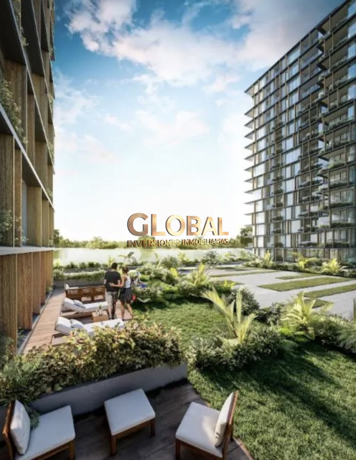 Apartamento ID.4446 - Vivir frente al lago, a minutos de todo - Venta C.de la Costa 3D 2B Suite Terraza Vista al lago Amenities 