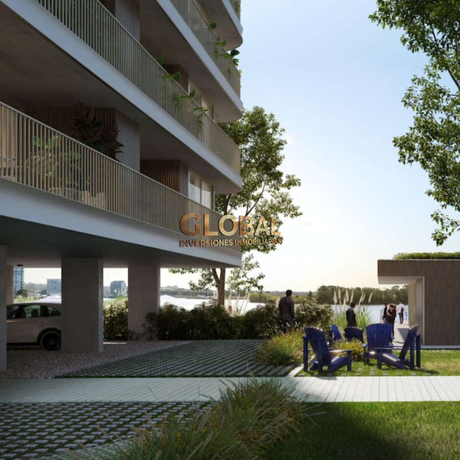 Apartamento ID.4355 - Venta de Apartamento de 3 Dormitorios frente a Lago Calcagno