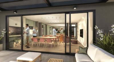Donde Montevideo se encuentra con el mar - Venta Pocitos 1D Piso alto Amenities 