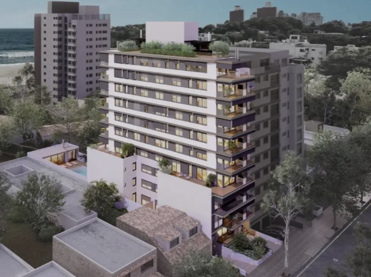 Vivi Malvin - Venta Ap.1D 1B Terraza 150m de rambla Amenities 