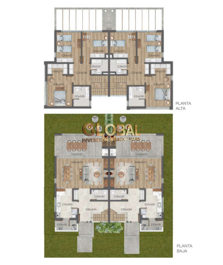 Casa ID.4450 - Carrasco Polo Club - Vende Casa Duplex 3D 4B Suite Vestidor cochera 