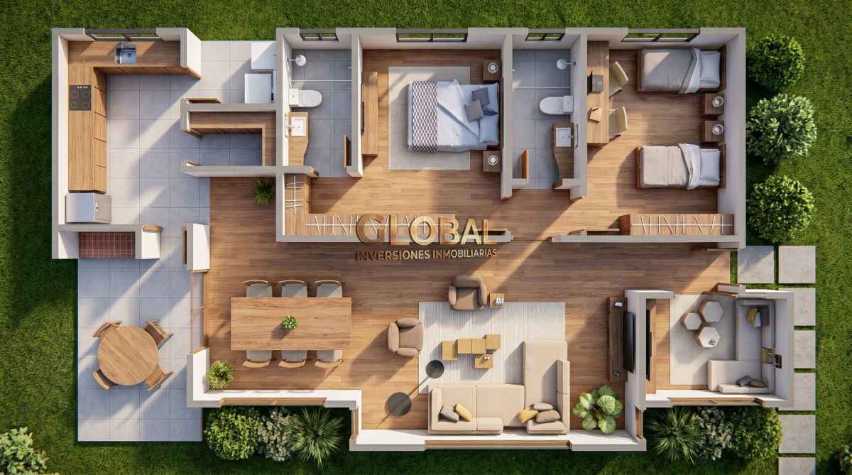 Casa ID.4427 - Casa a Construir de Excelente Calidad.