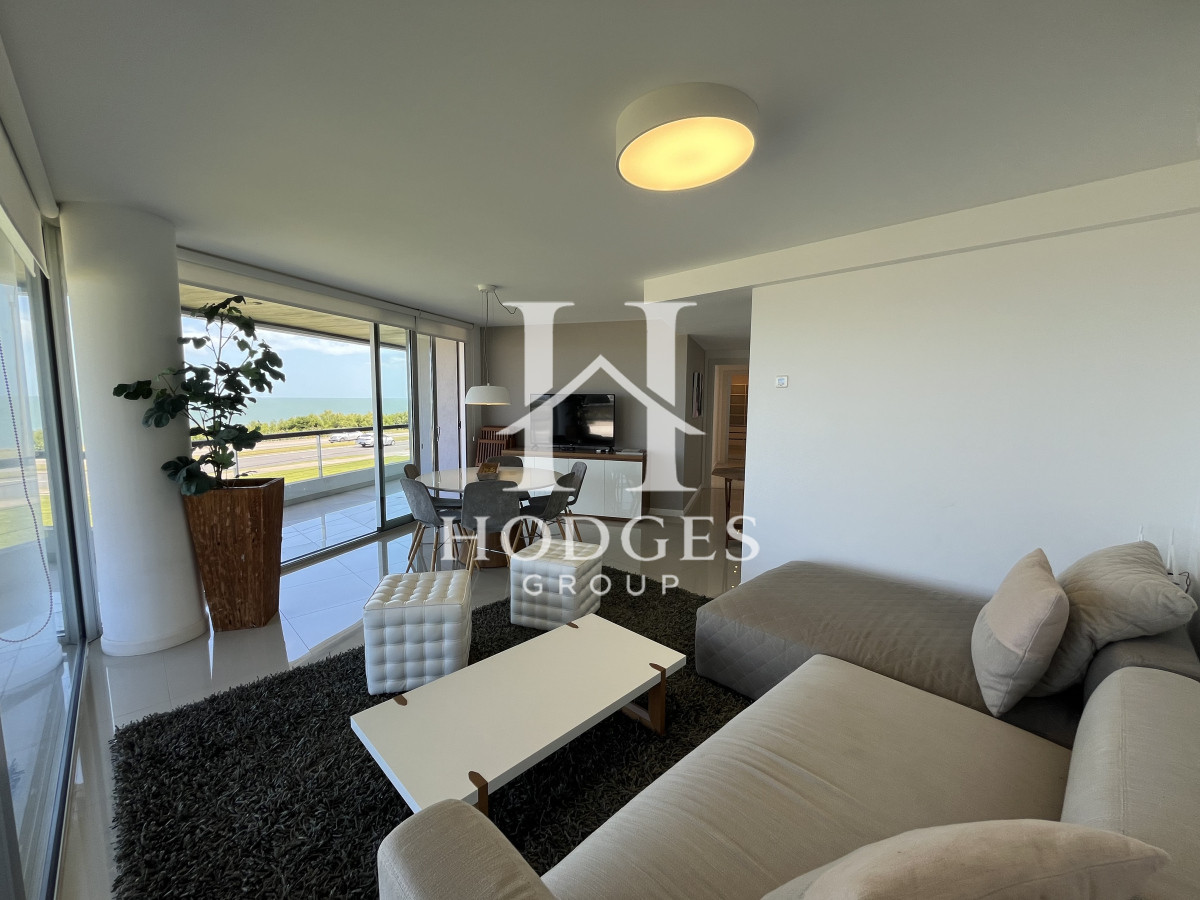 Apartamento ID.49 - Venta Apartamento Primera Linea Mansa frente al mar con Parrillero propio. Punta del Este Uruguay
