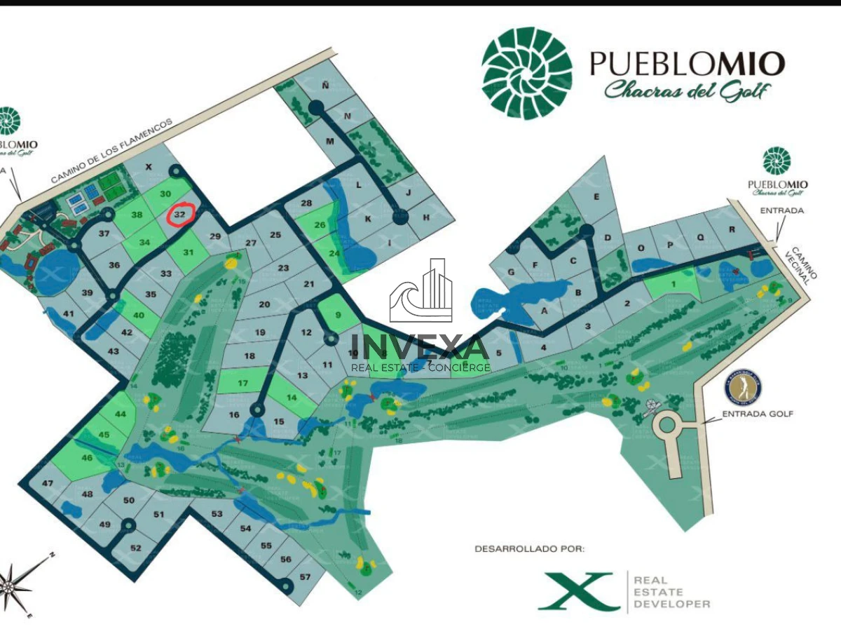 Terreno ID.10389 - Oportunidad Terreno en Venta Chacras del Golf Pueblo Mio Manantiales Maldonado