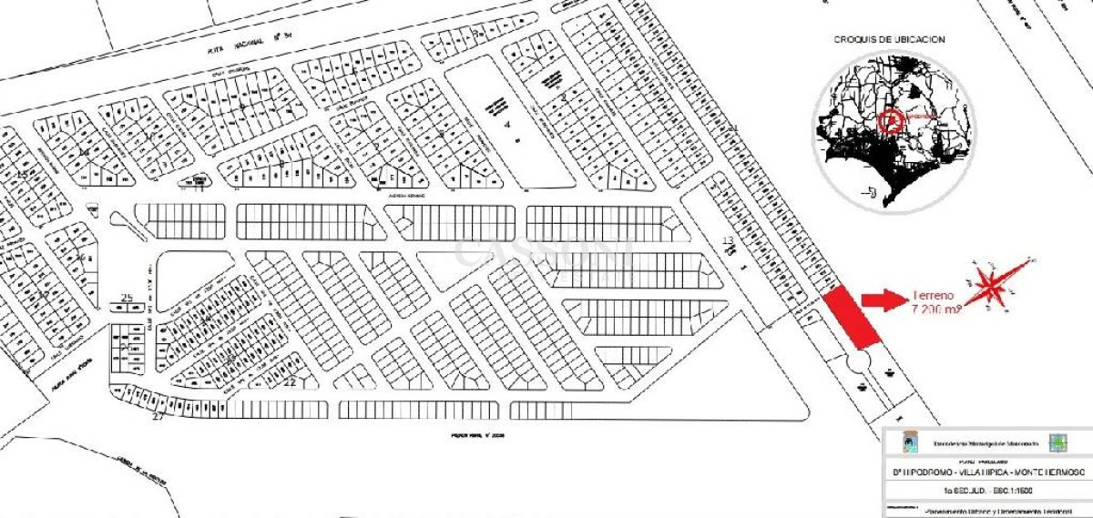 Terreno ID.1399 - IMPERDIBLE OPORTUNIDAD DE INVERSIÓN. 