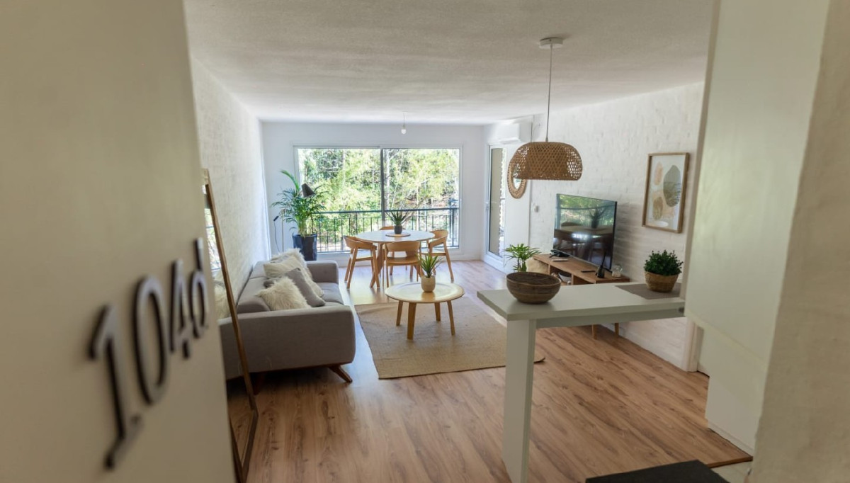 Apartamento ID.45295 - Apartamento en alquiler de 1 dormitorio y cochera en Haras del lago