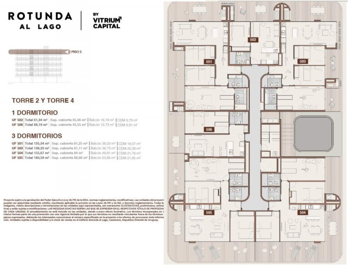 Apartamento ID.59034 - Apartamento en venta de 1 dormitorio c/ cochera en Barra de Carrasco