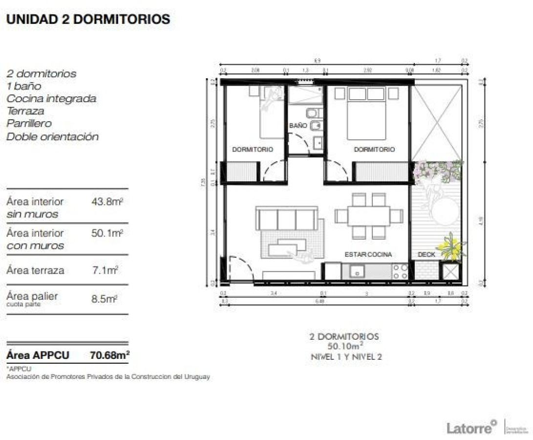 Apartamento ID.59076 - Apartamento en Punta Ballena, Punta Ballena