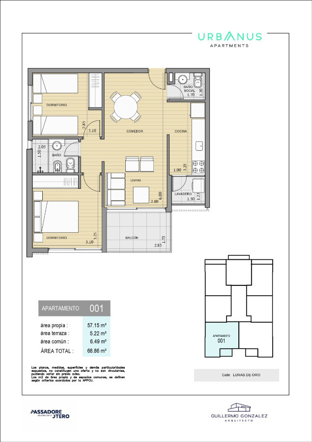 Apartamento ID.59099 - Apartamento en Punta del Este, Shopping