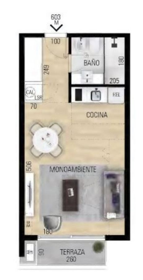 Apartamento ID.59146 - Apartamento en Maldonado, Las Delicias