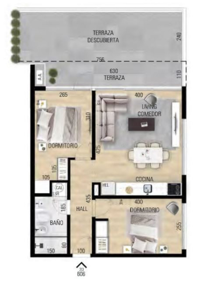 Apartamento ID.59157 - Apartamento en Maldonado, Las Delicias
