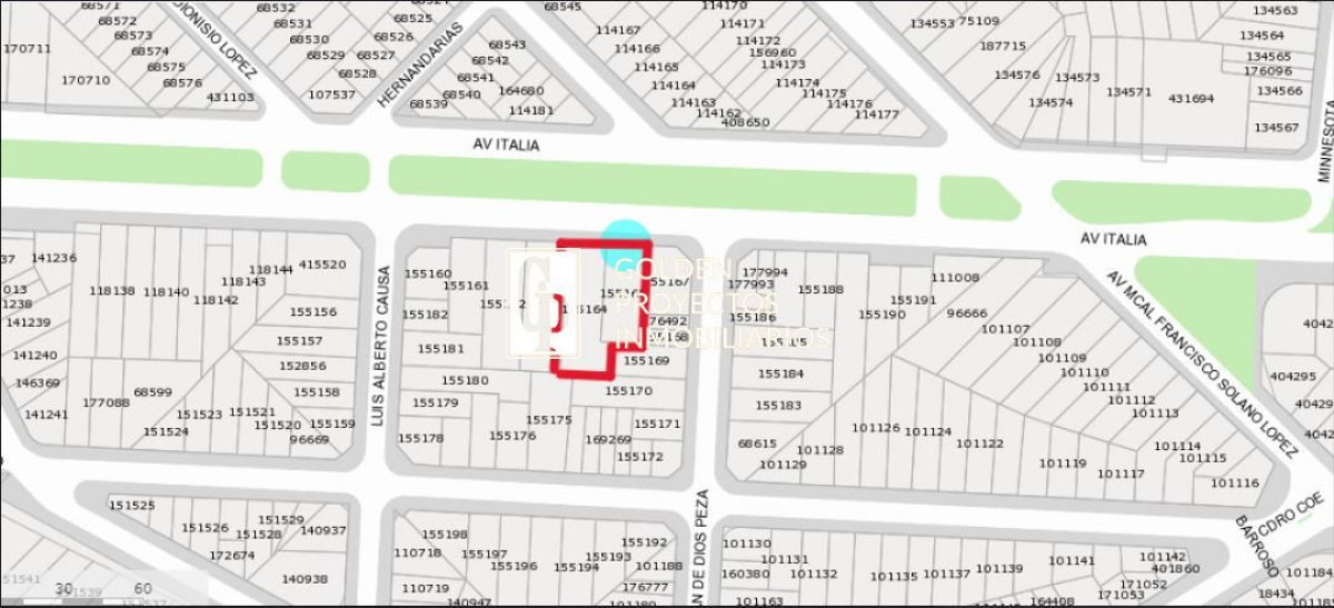 Terreno ID.58519 - Terreno en Montevideo, Buceo