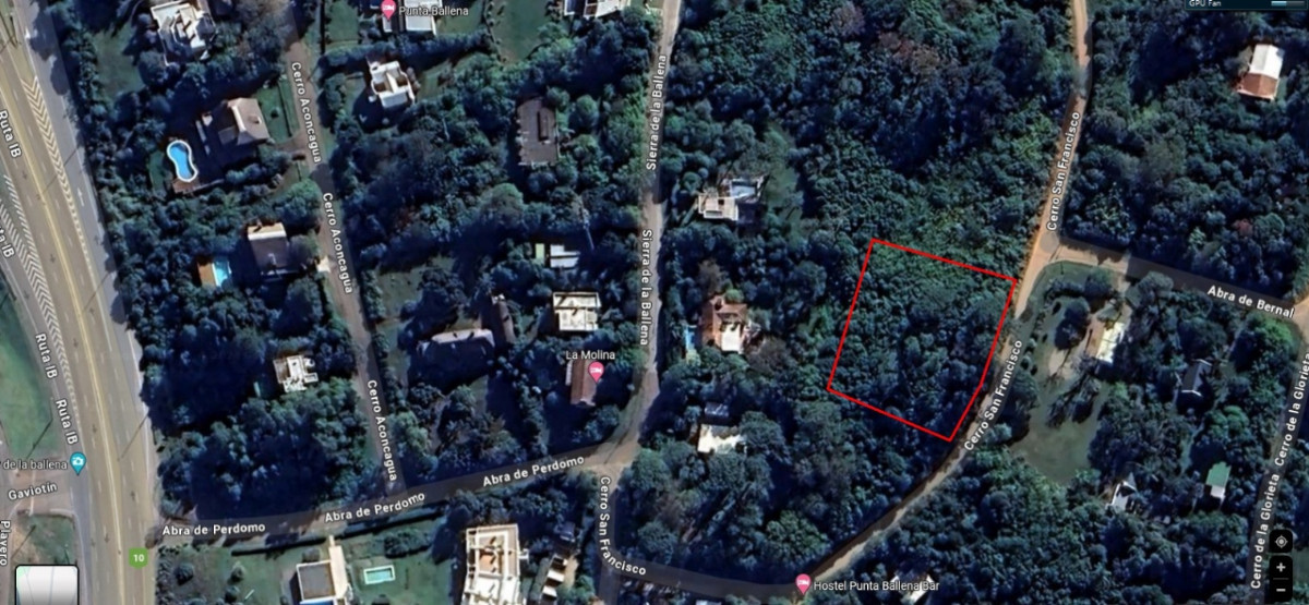 Terreno ID.40039 - Oportunidad Terreno en venta de 800m2 ubicado en Punta Ballena.