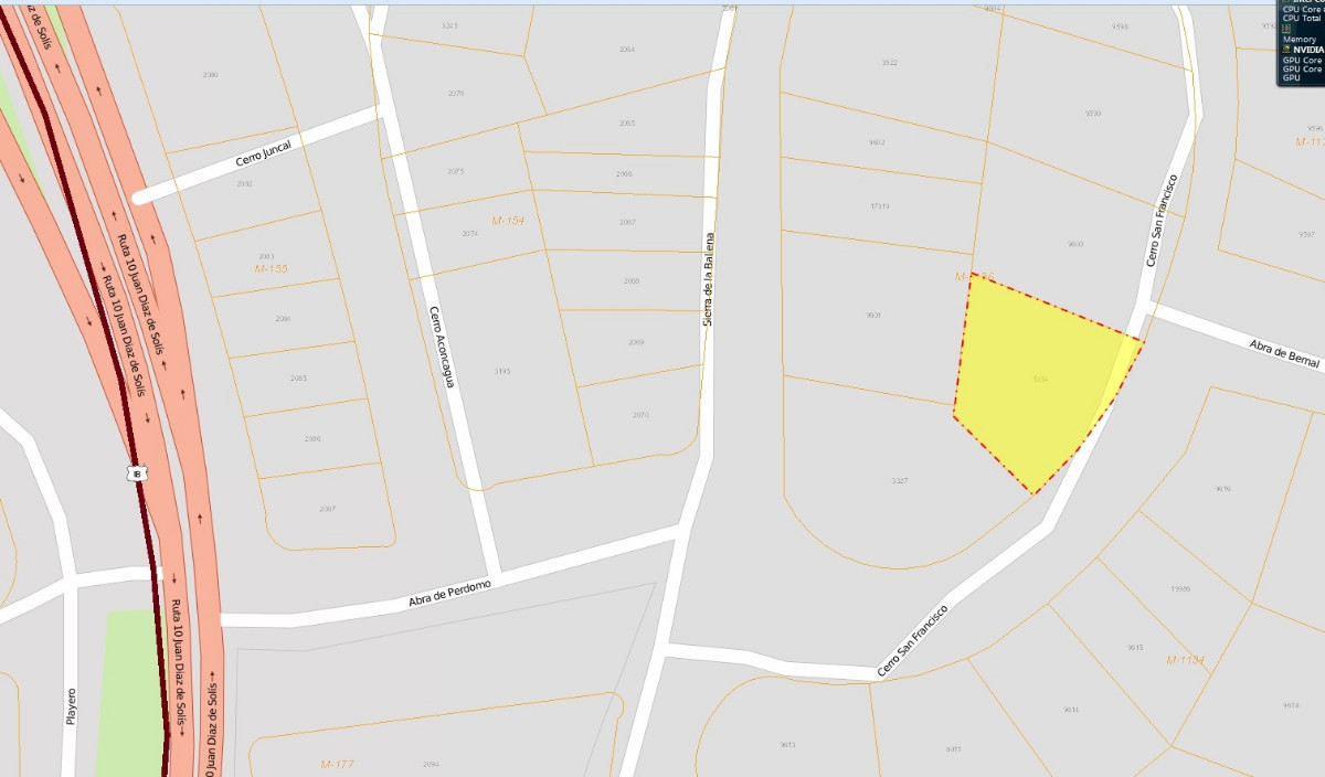 Terreno ID.40039 - Oportunidad Terreno en venta de 800m2 ubicado en Punta Ballena.